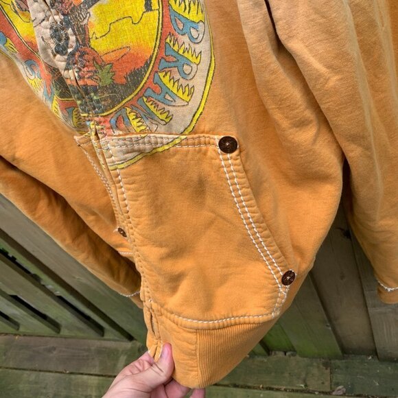 Vintage True Religion Big Logo Sweatshirt XL 'Buddha Sunburst' - Picture 9 of 9